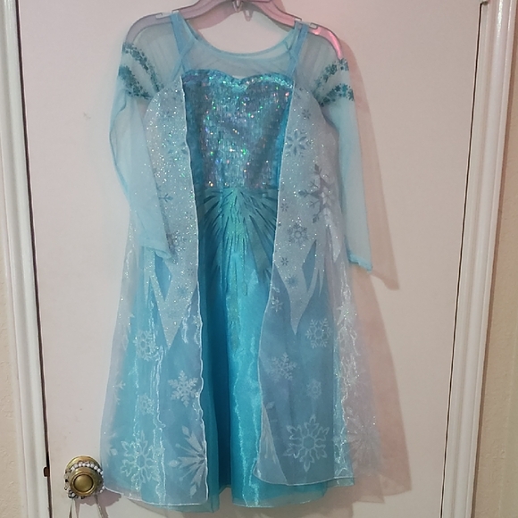 Disney Frozen-Inspired Sparkling Blue Costume - Picture 1 of 9